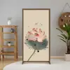 Nueva Pantalla Divisoria Estilo Chino para Entrada de Sala de Estar, Sala de Té para el Hogar, Sala de Té de Oficina, Pantalla Divisoria de Negocios para Hotel