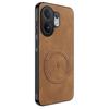 Adecuado para Vivo V70Fe Funda de Teléfono Magnética con Patrón de Nappa Lightning V60 Mate V50 Anticaída Y31D Funda Protectora