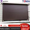 Porta de Rolo em Liga de Alumínio Porta de Rolo Elétrica Casa Residencial Loja Antifurto Controle Remoto Porta de Garagem Inteligente Fabricante