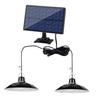 Lámpara Solar Tipo Dividido para Hogar de Doble Propósito para Interior/Exterior Lámpara de Jardín Araña para Camping Uno para Dos Lámpara de Calle Rural para Exterior