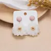 "Coleção de Brincos de Pelúcia" Atmosfera Outono e Inverno Brincos com Pingente de Bola de Pelo Design de Alto Padrão para Mulheres Brincos de Réveillon