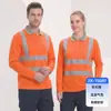 Ropa de trabajo de verano delgada de secado rápido con mangas largas para hombre, camisa tipo POLO cultural transpirable, ropa de trabajo para mecánico de taller de fábrica, personalizable