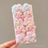 Cuerda para el pelo de estrella pequeña de alta elasticidad Banda de goma para atar trenzas pequeñas de pío Accesorios para la cabeza Banda elástica para la cabeza de niños Nueva 2025