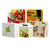 Cajas de cartón corrugado portátiles hechas a medida de fábrica, cajas de regalo vacías impresas, cajas de color de cartón corrugado a medida, cajas de regalo portátiles, cajas de color