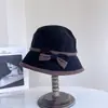 Sombrero de Pescador de Moda con Bloques de Color Estilo Coreano y Lazo para Mujer, Sombrero Cubo Elegante Versátil de Otoño, Sombrero de Tela Cálido y Resistente al Frío Tendencia