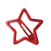 Pasador de Estrella de Color Caramelo de Dopamina Grande de 6 cm para Niñas, Pinza para Flequillo Lateral, Pinza Bb, Pinza Linda para Niñas Jóvenes