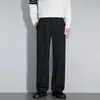 Marca de Moda Retro Americana Sensación de Alta Gama Pantalones Vaqueros Occidentales de Pinzas y Caída Hombres y Mujeres Pantalones Casuales Anchos Versátiles Sueltos Americanos