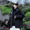 Estándar Nacional GB32614 Chaqueta de Senderismo para Exteriores de Dos Piezas con Forro Polar 3 en 1 para Mujer Abrigo Impermeable Cortavientos para Hombre