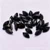 Cabochões de espinélio preto natural, redondos, ovais, em formato de pera, formato marquise, vários tamanhos, pedras soltas para cravação, atacado do fabricante