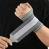 Tiras Pressurizadas Esportivas, Tiras Elásticas de Pulso, Tiras de Pulso Esportivas para Fitness, Corrida, Levantamento de Peso, Tiras Envolventes para Pulso para Prevenir Torção