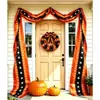 Suministro transfronterizo pancarta de Halloween, pancarta decorativa de Halloween 50x300cm, pancarta decorativa para eventos en el patio
