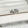 Estilo Medieval Tardío Elegante Dulce Fresco Blanco Esmalte de Goteo Mariposa Saturno Anillo de Moda Anillo Geométrico Simple de Personalidad de Nicho para Mujeres