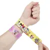 Novo Anel de Pressão do Mickey Mouse Anel de Bater Mickey de PVC Pulseira do Pato Donald Faixa de Pulso Musical de Bater da Minnie