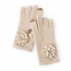 100% Cachemir Otoño/Invierno 2026 Nuevos Guantes de Punto Hechos a Mano con Dedos Divididos, Cálidos, Resistentes al Viento, Táctiles para Pantalla