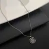 Collar de Acero de Titanio Xiyu Colgante de Frijol de Acacia Cadena para el Cuello Cadena para Clavícula Celebridad de Internet Joyería Simple Versátil Venta al por Mayor