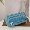 Estuche transparente para lápices de estilo japonés, estuche de gran capacidad para estudiantes de secundaria, estuche de papelería para estudiantes de primaria.