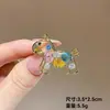 Broche de Pony Brillante de Diamantes de Colores Diseño de Nicho Elegante con Estilo Exquisito Lujo Accesible Moda Retro Broche Versátil