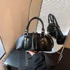 Bolso Cruzado de Hombro Simple para el Viaje Diario Nuevo de Moda con Forma de Concha para Mujer Bolso Elegante con Temperamento Diseño de Nicho Bolso de Mano Cruzado