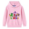 Suéter con capucha de algodón para niños y niñas, chaqueta informal de manga larga para primavera y otoño de 2023