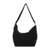 Bolsa de Corduroy Tipo Bollo Súper Popular de Otoño para Mujer 2025 Nuevo de Moda Versátil Casual Bolso de Hombro Ropa de Trabajo Gran Capacidad Bolso Cruzado