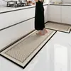 Tapetes para Piso de Cozinha Atacado Transfronteiriço Tapetes Resistentes ao Desgaste Antiderrapantes para Uso Doméstico e em Restaurantes, Absorventes de Água e Óleo, Fáceis de Cuidar, Tapetes de Piso de Terra de Diatomáceas