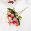 10 Cabeças de Flores Grandes, Pequenos Buquês de Flores, Decoração de Casa, Mobiliário Têxtil de Hotel, Materiais Florais, Flores Artificiais, Flores Secas, Arranjos Florais Simulados, Flores