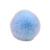 Bola de pelo pequeña de 4 cm de color para suministro puntual, bola de peluche de imitación de conejo Rex, gorro navideño de bricolaje, bola de pelo artificial.