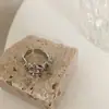 Anel Aberto Ajustável Design Lava Fold, Sensação Única de Alto Padrão, Design de Luxo Leve para Mulheres, Anel para Dedo Indicador, Anel Personalizado