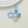 Llavero de Flor de Ciruelo para Muñeca Cadena para Funda de Teléfono Móvil DIY Lanyard Pulsera Adornos Colgantes Cadena con Colgante de Cuerda Larga