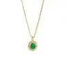 Anel de ouro de areia do Vietnã temperamento retrô diamante pérola renda terno de colar feminino design de luxo leve joias atacado