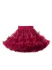 Falda de tutú para niña tela grado A lazo malla súper esponjosa falda media falda de princesa para niños verano