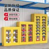 Gabinete de almacenamiento para cascos de seguridad con cerradura Gabinete de almacenamiento para sombreros de taller Gabinete de exhibición de cascos para obras de construcción Gabinete de almacenamiento para cascos de minero