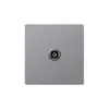 Enchufe Inglés Ultra-delgado de 13A Enchufe Universal de Tres Agujeros para Comercio Exterior Interruptor de Pared Enchufe Oculto Doméstico de Una Apertura Doble Control Monoconexión