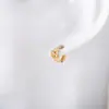 Pendientes de Gato con Lazo Lindos de Dibujos Animados Simples Japoneses y Coreanos Pendientes para Mujer Exquisitos Elegantes Pendientes de Nicho del Gato Kt Pendientes