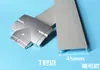 45 tipos de accesorios para estaciones de trabajo con mamparas, conectores de tres y cuatro vías, piezas de escritorio combinables, sujetadores de aleación de aluminio