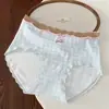 Paquete de 50 calzones de tiro medio estilo retro británico para niña, mujer, 100% algodón, todo algodón, zona íntima antibacterial 10A, calzoncillos tipo triángulo, nuevo estilo 2026