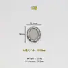 Engastes de Piedras Preciosas Ovalados, Engastes de Piedras Preciosas y Accesorios para Joyería, Fábrica Fuente de Joyería de Acero de Titanio Dongguan