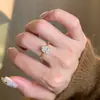 Nuevo Anillo de Huevo de Paloma de Encaje de Xiaohongshu, Joyería de Alta Gama, Anillo de Diseño de Nicho, Estilo Versátil y Único