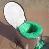 Vaso sanitário de aço inoxidável mina, sem vazamento de odor, sanitário confortável tipo ZDJ-30