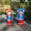 Muñecas de Minorías Étnicas, Marionetas de Madera, Juguetes, Manualidades de Tela, Artesanías Turísticas de Guizhou, Muñecas Especiales de la Etnia Miao