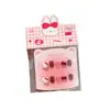 Pegatinas de Manicura de Dibujos Animados para Niños, Parches de Uñas Postizas para Mujeres, Pegamento de Gelatina, Uñas Portátiles Cortas Desmontables, Juguetes para Uñas, Regalos
