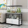 Gabinete Simples para Aquário Suporte para Aquário Metal Base para Aquário Sala de Estar Gabinete de Armazenamento Aquário Base para Aquário Pequeno