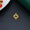 Liga Cor-Preservante de Eletroforese Nuvem Auspiciosa Cruz Dupla Pingente DIY Estilo Antigo Acessórios para Penteado Hanfu Cheongsam