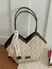 Bolso tote tejido de inspiración vintage para mujer, nuevo bolso de hombro elegante de moda 2026, bolso grande versátil para el día a día