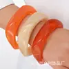Accesorio transfronterizo de gran venta, producto nuevo: brazalete abierto de forma de ola irregular para mujer, conjunto de tres piezas personalizado y de moda de joyería para mujer