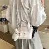 Bolsa Cesta de Legumes Portátil Fofa para Mulheres, Estilo Coreano Primavera e Verão, Bolsa Versátil para Pais e Filhos, Bolsa Transversal de Moda para Crianças