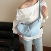Bolso de Gran Capacidad para Mujer en Verano, Versátil Bolso Cruzado Nicho Nuevo 2025, Popular Este Año para Trabajo y Desplazamiento Bolso Dumpling
