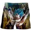 Pantalones de Playa Transfronterizos de Playa para Hombre Dragon Ball Casual Pantalones de Playa para Hombre Pantalones de Playa Impresos en 3D Dragon Ball