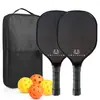 Racket de Pickleball de Madera de Venta Caliente Transfronteriza Siete Capas de Madera de Álamo Racket de Pickleball Set de Pickleball