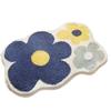 Alfombra de Baño Antideslizante Imitación Cachemira Alfombras de Piso Absorbentes de Agua y Resistentes a las Manchas para Baño